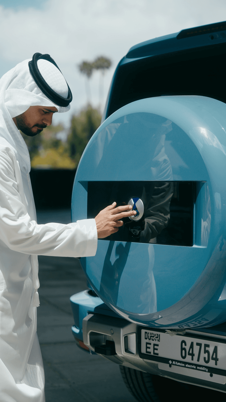 Denza automotive commercial photography by Saad Nadeem, Dubai