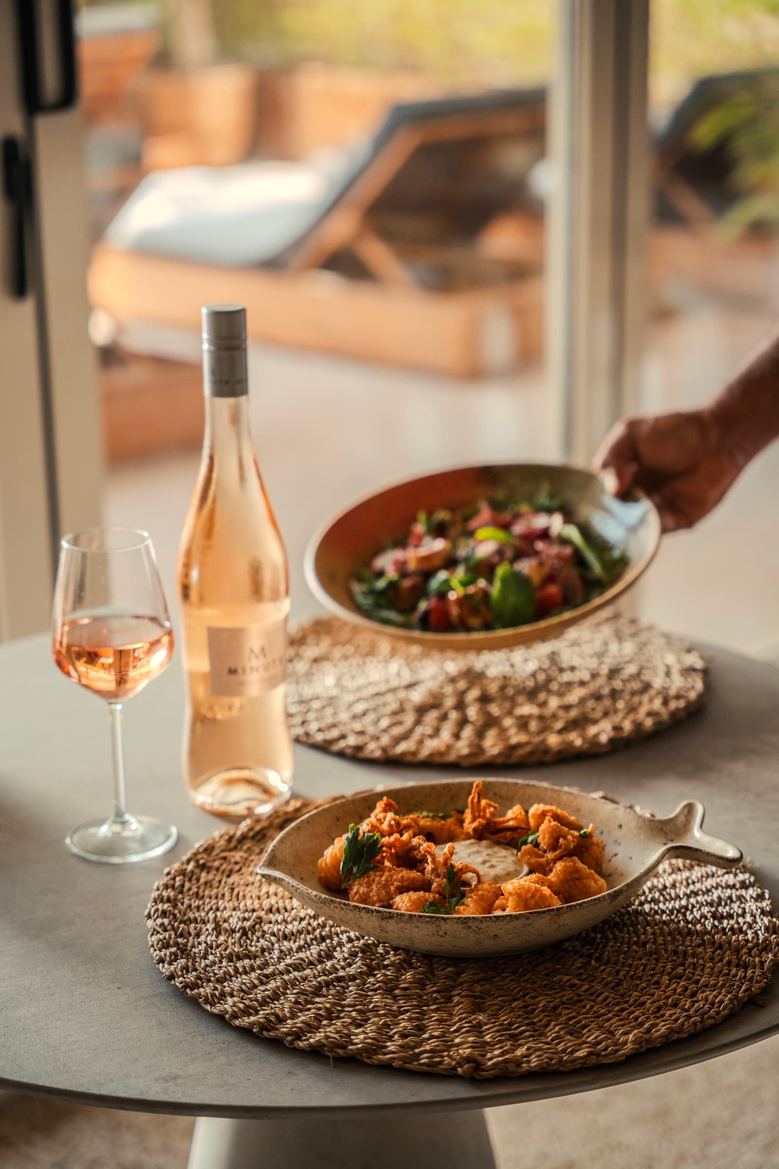 Peaches & Cream food and beverage photography by Saad Nadeem, Dubai