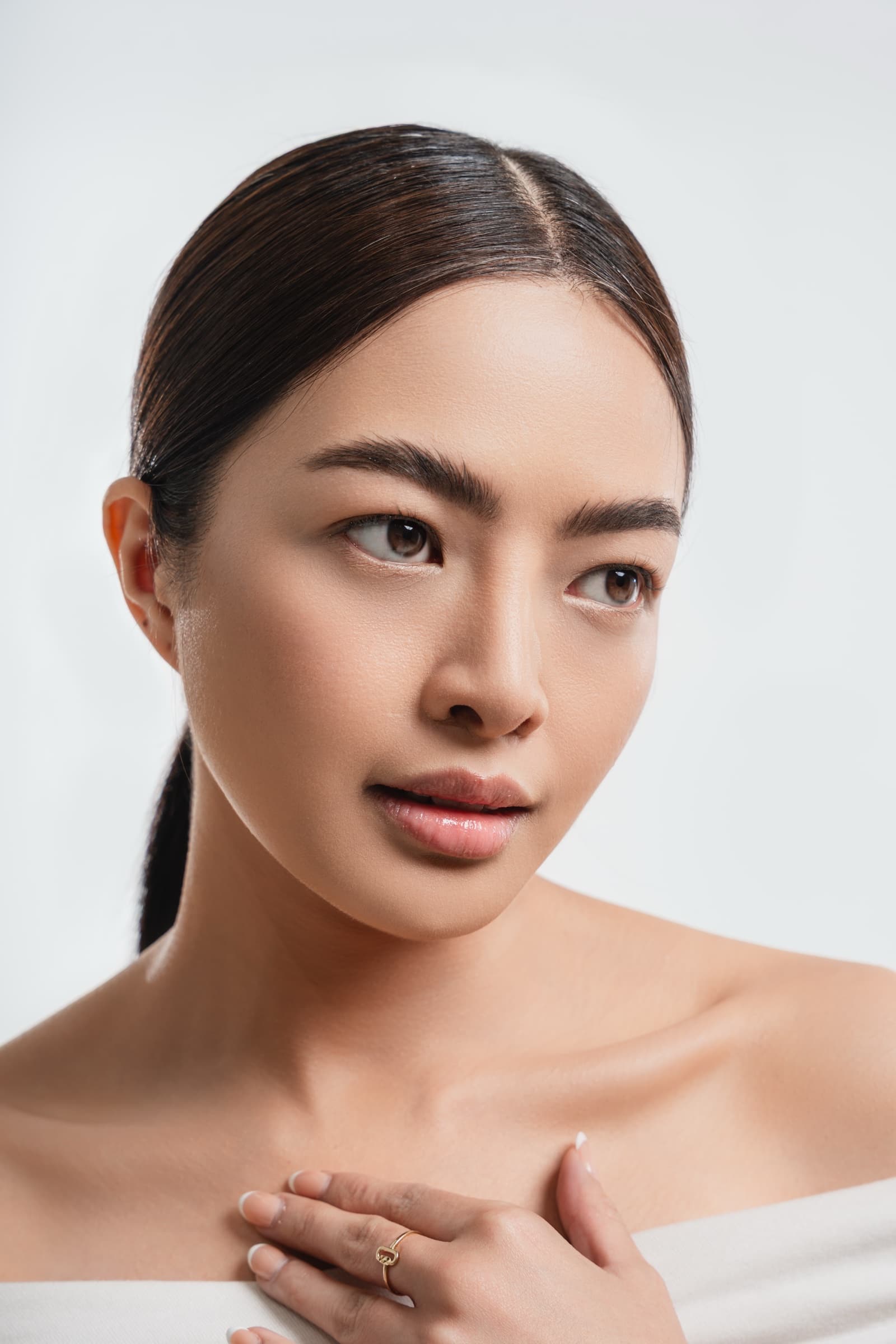 Yuzum skincare and beauty product photography by Saad Nadeem, Dubai